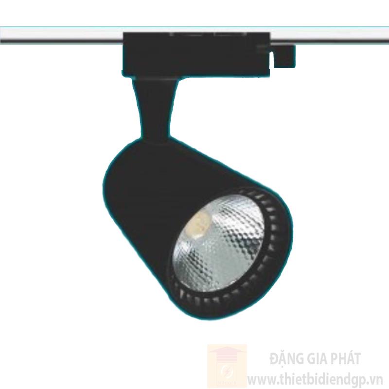 Đèn Led COB chiếu điểm 10W Ø70*H120, ánh sáng vàng, vỏ đen